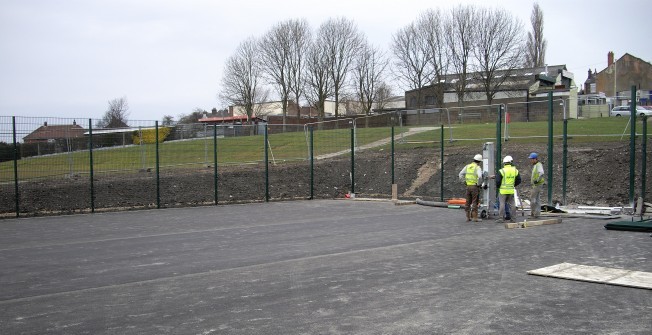 MUGA Court Construction in West End