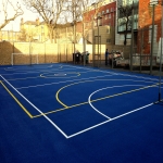 Sand Filled MUGA Pitch in Eardiston 11