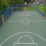 Multisport Synthetic MUGA Flooring in Newtown 4