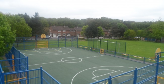 MUGA Surfacing Specifications in Church End