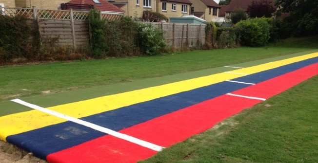 Synthetic Athletics Flooring in Church End