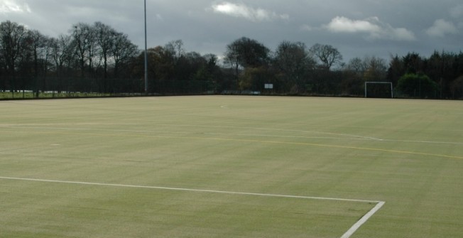 Sand Filled Pitch in West End