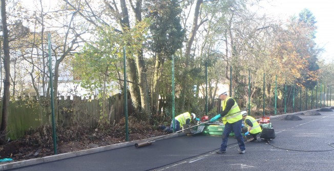 MUGA Court Resurfacing in Newtown