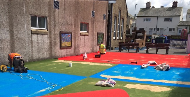 Artificial Sports Carpet in Church End