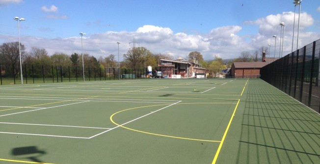 All Weather Court Installers in Newport