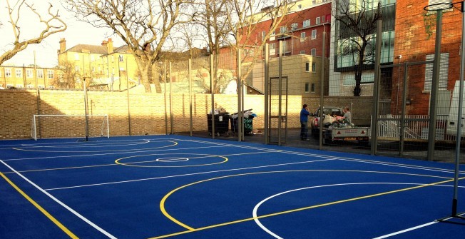 MUGA Pitch Contractors in Bridge End