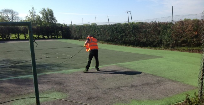 Sports Surface Painting Specialists in Lane Ends