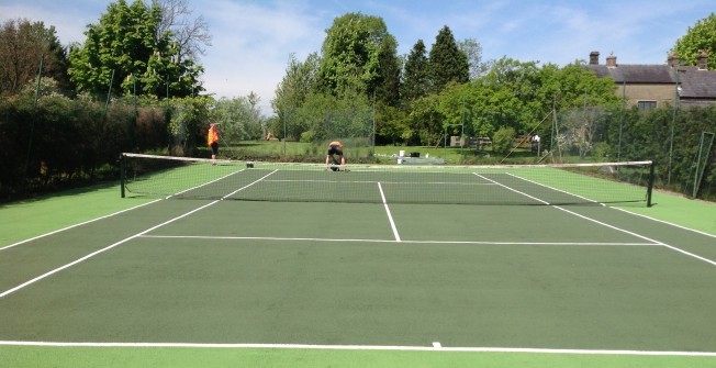 MUGA Surface Painters in Three Ashes